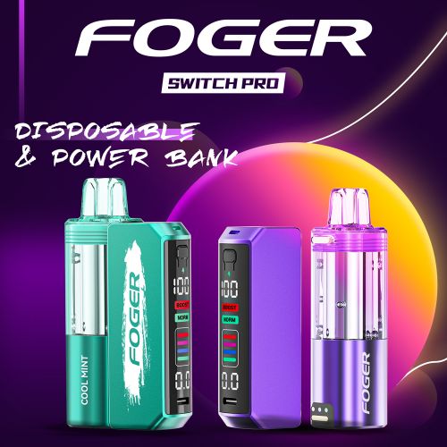 Foger Switch Pro Kit 30K Pod Pack & Power Bank