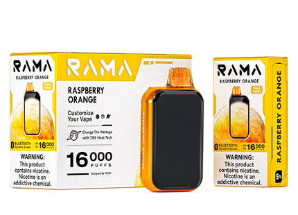 Rama Raspberry Orange Customize