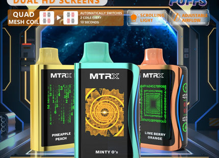 MTRX MX25000 5% Rechargeable Disposable Matrix