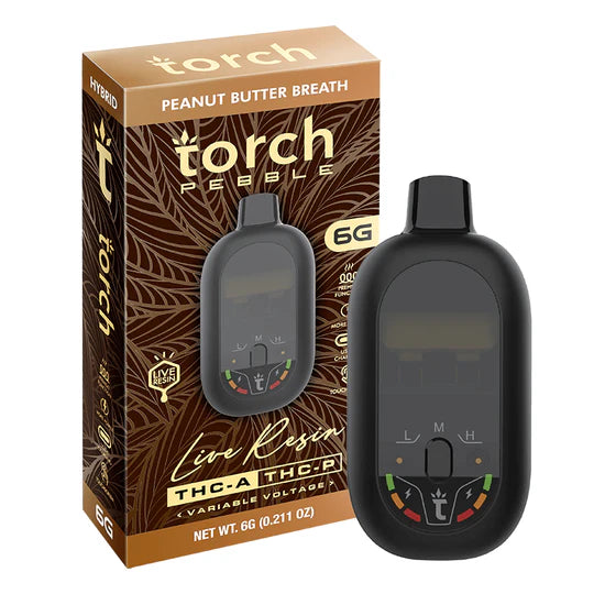 Torch Pebble Live Resin 6G Disposable