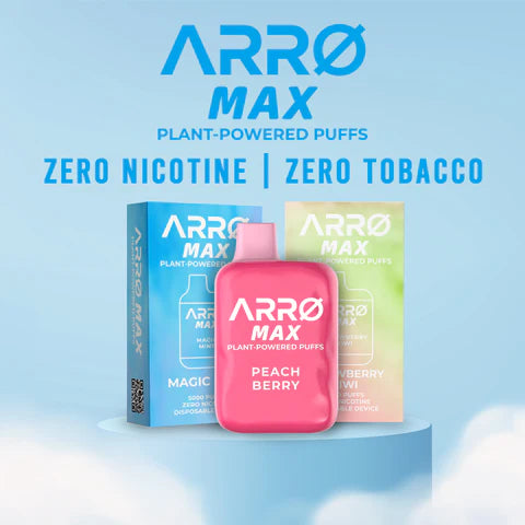 Arro Max ZERO Nicotine Plant-Powered Puffs 13ml