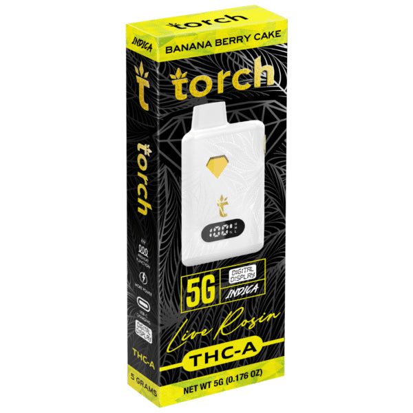 Torch 5G TCH-A Live Rosin Digital Display Disposable