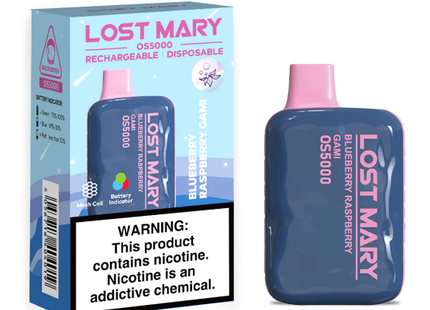 Lost Mary OS5000 by EBDesign 5% Nicotine Disposable