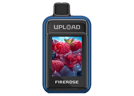 FIREROSE Upload 25K Puffs The First Replaceable Screen 5% Disposable