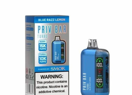 Priv Bar Turbo 15K 5% Rechargeable Disposable