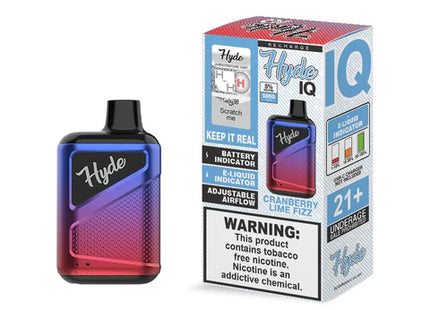 Hyde IQ 5000 Puff 5% Rechargeable Disposable