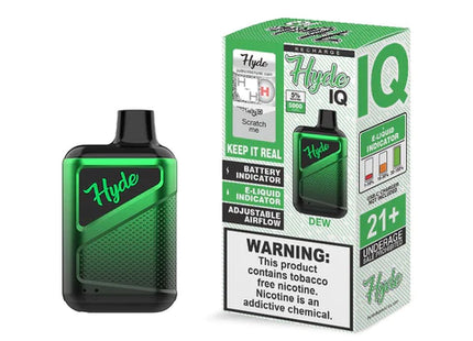 Hyde IQ 5000 Puff 5% Rechargeable Disposable