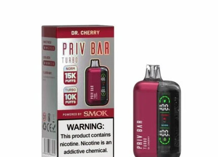 Priv Bar Turbo 15K 5% Rechargeable Disposable