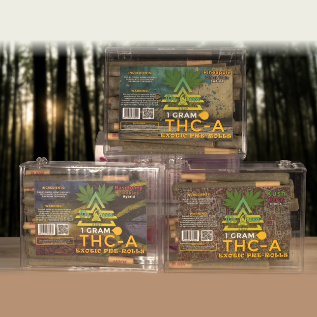 Dr. Green Hemp THC-A Pre-Rolls 1g 30 Count