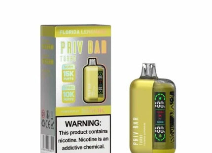 Priv Bar Turbo 15K 5% Rechargeable Disposable