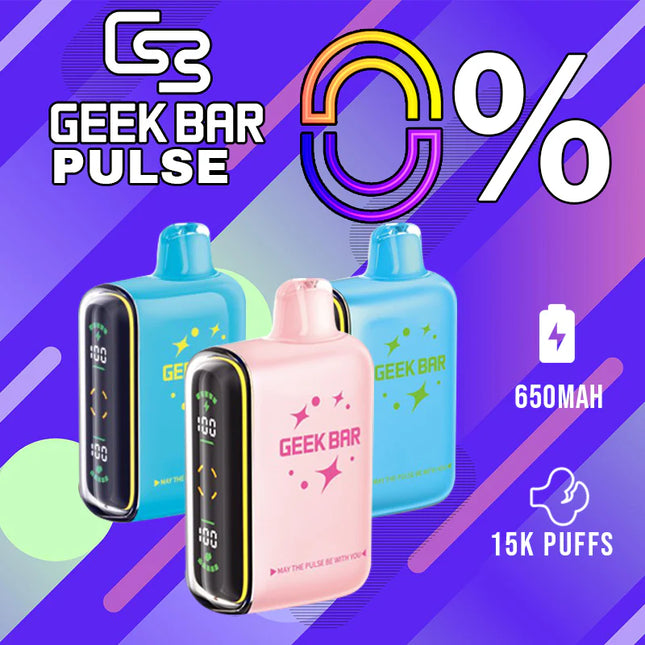 Geek Bar Pulse ZERO NICOTINE