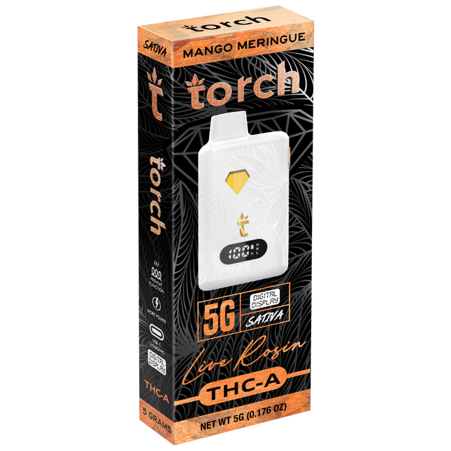 Torch 5G TCH-A Live Rosin Digital Display Disposable