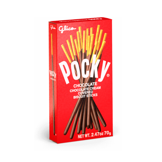 Pocky Chocolate Covered Cream Biscuits Box