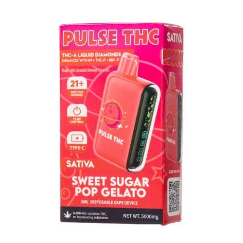 Pulse THC Sweet Sugar Pop Gelato