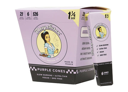 Blazy Susan Purple Cones Size 1 1/4 (6 Per Pack)