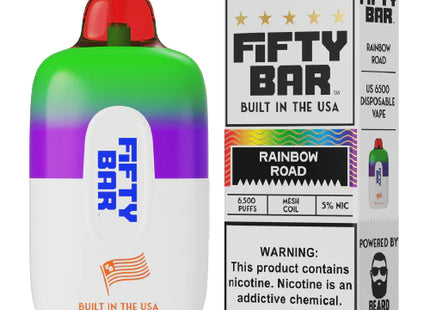 FIFTY Bar Made in USA 16ml Rechargable