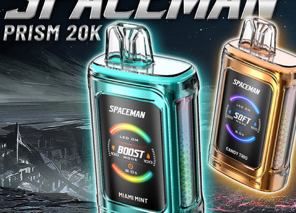 Spaceman Prism 20K by Smok 5% Nicotine Rechargeable Disposable