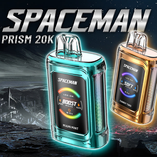 Spaceman Prism 20K by Smok 5% Nicotine Rechargeable Disposable