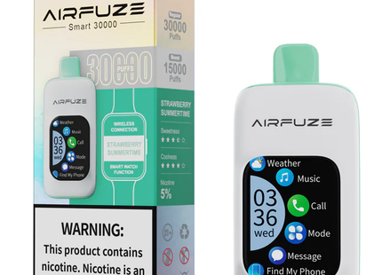 Airfuze Smart 30000 SMART WATCH FUNCTION Touch Screen Receive and Make Calls Wireless Connection 5% Disposable