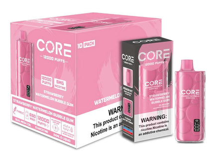 Core Strawberry Watermelon Bubble Gum