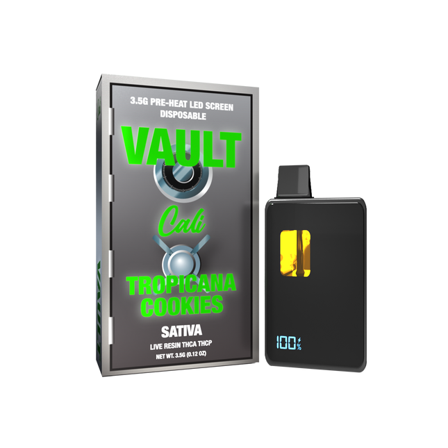 VAULT Cali 3.5g THCA THCP LED Screen Disposable