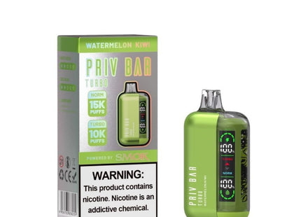 Priv Bar Turbo 15K 5% Rechargeable Disposable