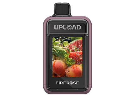 FIREROSE Upload 25K Puffs The First Replaceable Screen 5% Disposable